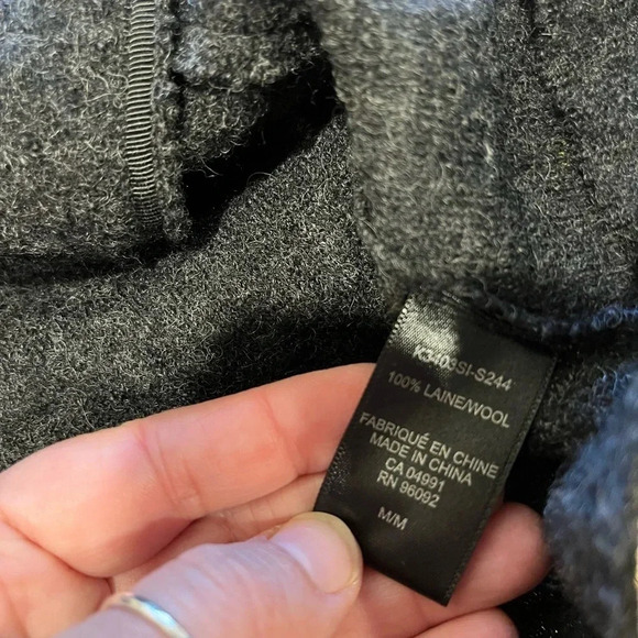 🧶KATERINE BARCLAY gray wool  blazer size M - Picture 4 of 12